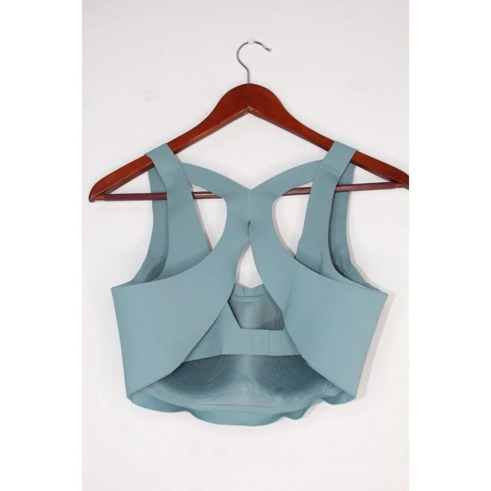 Victoria Sports Angle Max Bra 34DD Teal Green Padded Non-wire Yoga‎ Workout